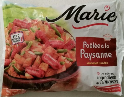 Poêlée à la paysanne Saucisses fumées