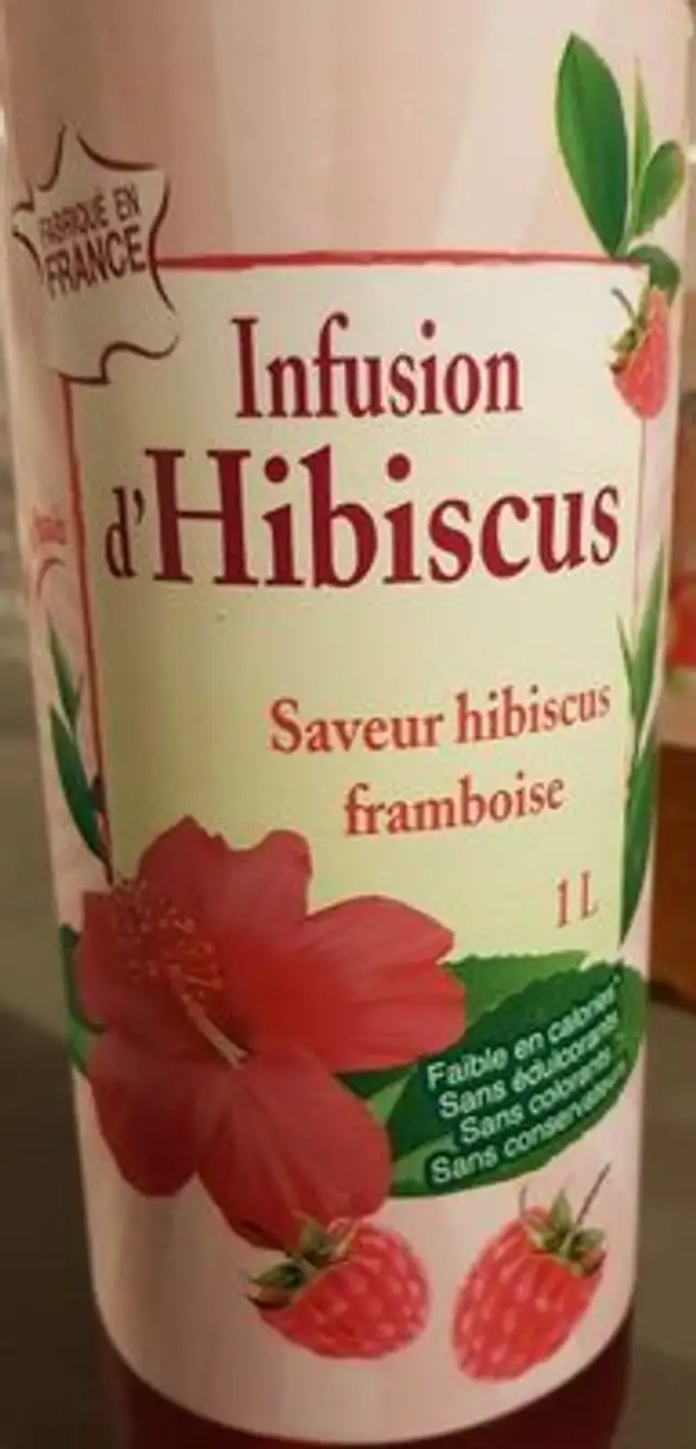 Infusion Hibiscus front packaging