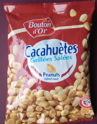 Cacahuètes front packaging