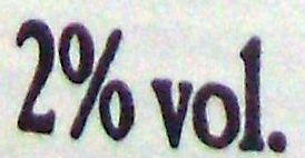 Cidre de Normandie, Doux (2 % vol.) [Lot de 3 bouteilles : code barre 3250391816712] nutrition facts table
