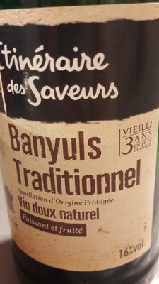 Banyuls, Vin Doux Naturel, 16°, 75 Centilitres