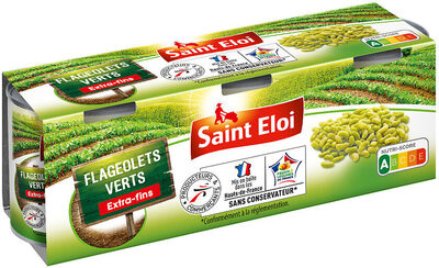 Flageolets verts extra fins - 3x1/4