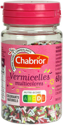 Vermicelles multicolores