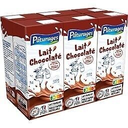 LAIT CHOCOLATE BQ 6X20CL - P'tits Prods front packaging