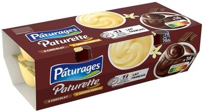 Cd panache vanille chocolat paturette x 16