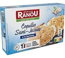 Coquilles saint Jacques front packaging