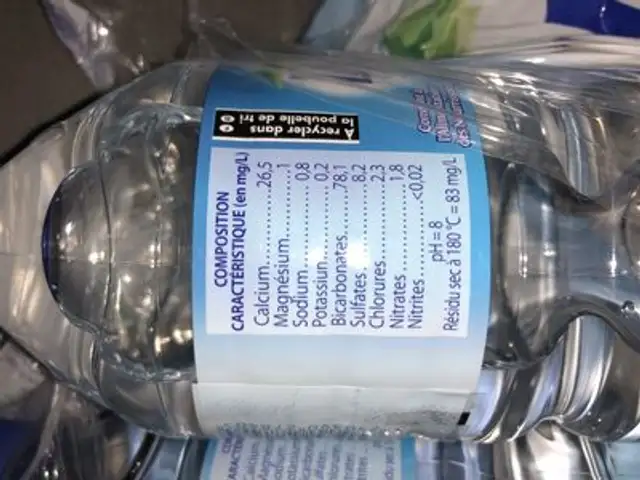 Luchon Eau Miner.nat PK6X ingredients label