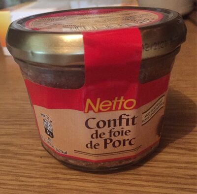 VERRINE Confit de foie de porc à l'Armagnac