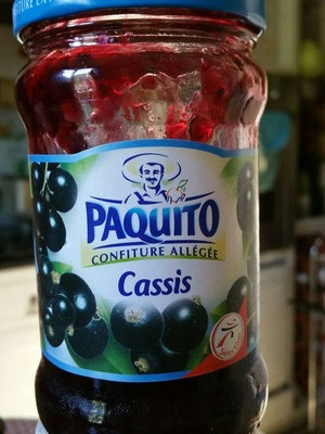 Confiture allégée cassis