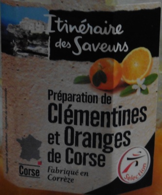 Préparation de clémentines et oranges de corse
