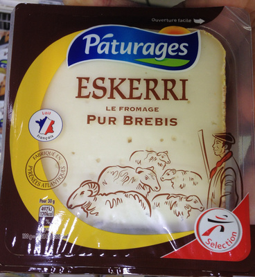 Fromage de brebis eskerri 200g front packaging