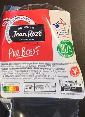 Steack Hachés front packaging