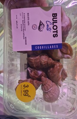 Bulots Cuits Barquette