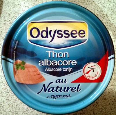 Thon albacore au naturel en tranches