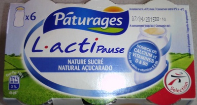 L.actiPause, Nature Sucré (x 6)