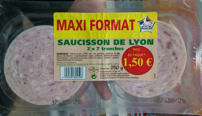 Saucisson de Lyon (2 x 7 tranches)