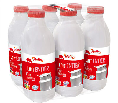 Lait uht entier bt 1l