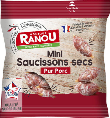 Mini saucissons secs pur porc