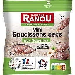 LS mini-saucissons secs noisettes 75g