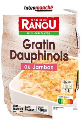 GRATIN DAUPHINOIS AU JAMBON 300g