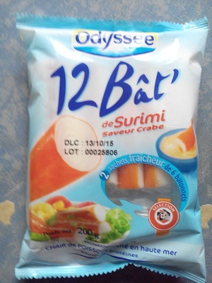 Bâtonnets de surimi