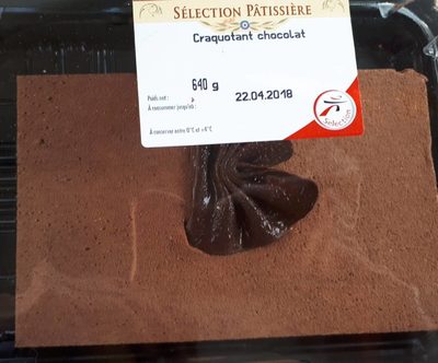 Craquotant au chocolat la pièce de 640 Gr