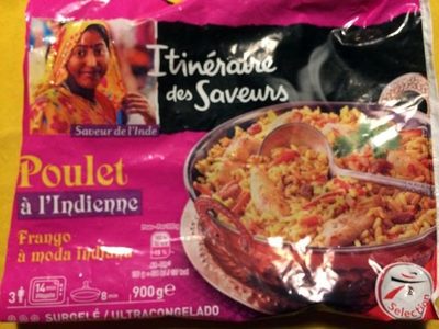 Poélé Poulet Indienne IDS 900g