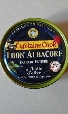 Thon Albacore Huile D'olive Tranche Entière 1 / 5 160 g