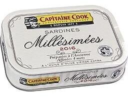 Sardines millésimées à l'huile d'olive vierge extra 115g