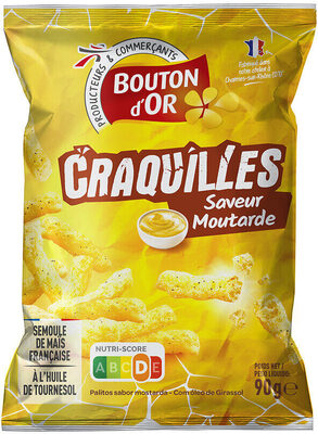 Craquilles saveur moutarde 90g