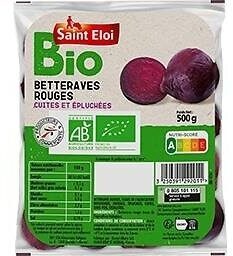 Betteraves rouges bio ent. eplu. 500g