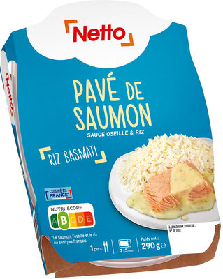 SAUMON SAUCE OSEILLE ET RIZ 290g