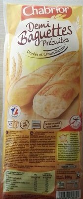 Demi baguettes précuites