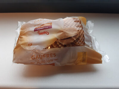 Gaufres fourrées vergeoise x10