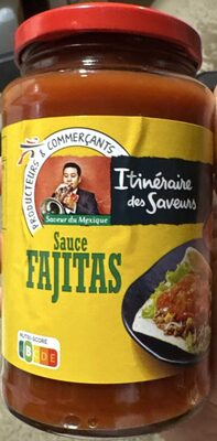Sauce fajitas front packaging