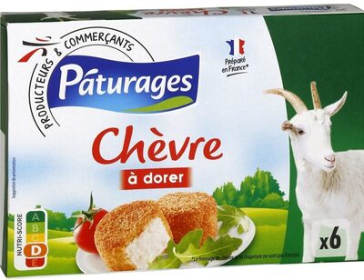 Chevre a dorer 6x25g front packaging