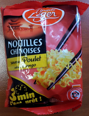 Nouilles Chinoises saveur poulet 65 g Claude Léger