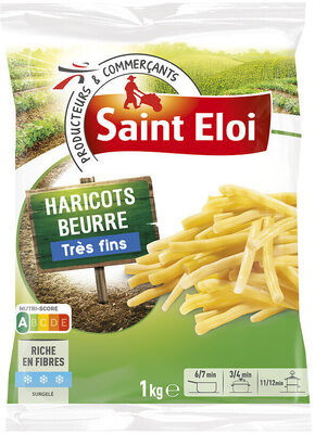 HARICOTS BEURRE TRES FINS 1kg front packaging