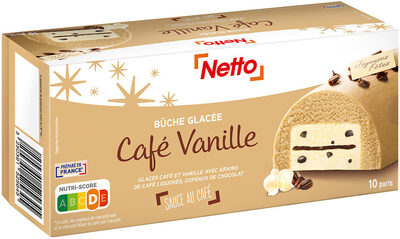 Bûche café - vanille (G) - 1000mL