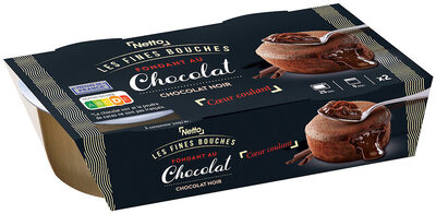 Coeur fondant chocolat 2x90g