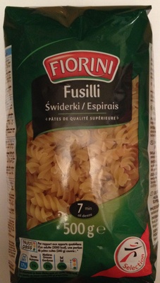 Fusilli (Pâtes de qualité supérieure)