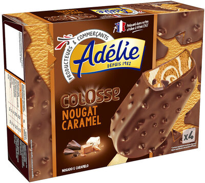 Colosse Nougat Caramel (x4) front packaging