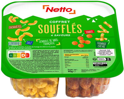 Coffret 4 saveurs 90g front packaging