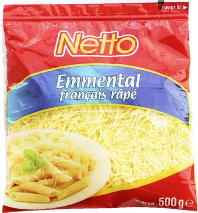 Emmental rape lp 500g front packaging