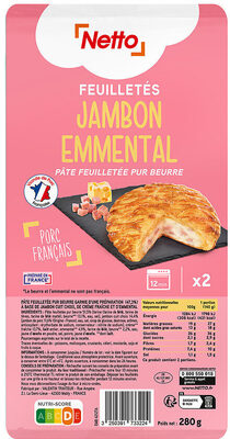FEUILLETE JAMBON x 2