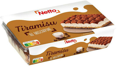 Tiramisu Netto 500G front packaging