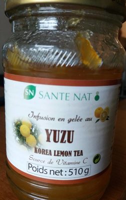 YUZU infusion en gelée