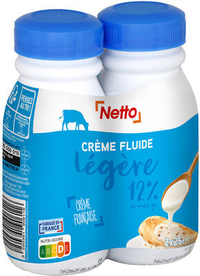 CREME UHT 12% MG LIQUIDE BT 2x25cl