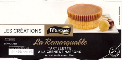 La Remarquable Tartelette à la Crème de Marrons