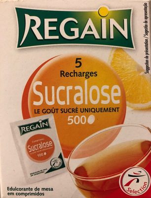 Regain Sucralose front packaging